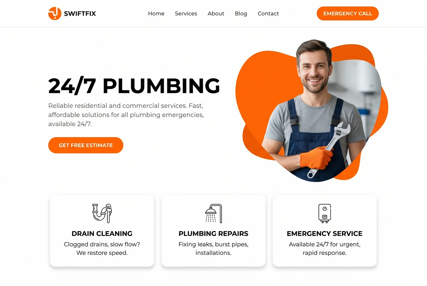 Web de servicios del hogar